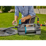 Pompa do podlewania Gardena 6500 cichycomfort (ciemnoszara stal nierdzewna, 1300 watów | Bluetooth)