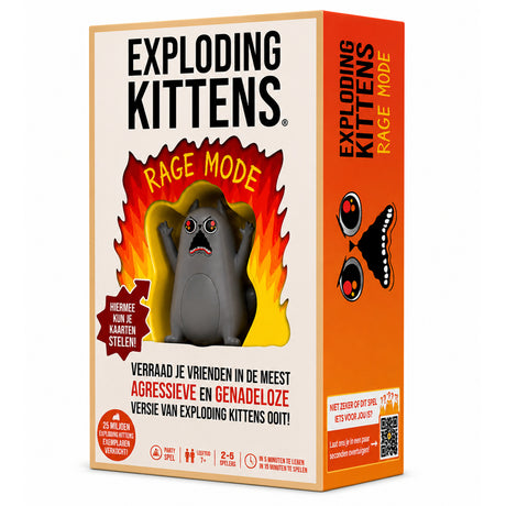 Asmodee exploding kittens - rage mode - kaartspel nl