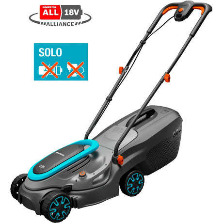 Kosiarka Gardena powermax 32 18v p4a solo akumulator bez akumulatora, bez ładowarki 18 v szerokość cięcia max. 320 mm