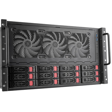 Silverstone rm61-312, stojak, obudowa serwerowa (czarny | 6u)