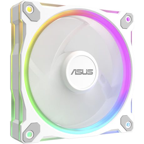 Wentylator wsteczny Asus prime mr120 argb - potrójne opakowanie wentylatorów (biały, 3 sztuki, 120 x 120 x 28 mm, 3 sztuki)