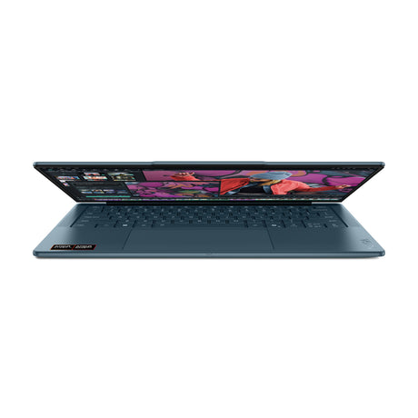 Lenovo yoga slim 7 14akp10 (83jy008rmh) 14 copilot+ laptop (blauwgroen | ryzen ai 7 350 | radeon 860m | 16 gb | 512 gb ssd | oled)