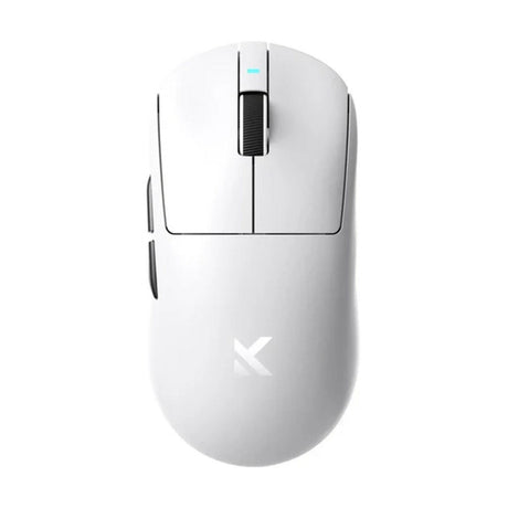 Ultra bezprzewodowa mysz do gier Mwybrała a7 (biała, do 26 000 dpi, 2,4 GHz USB-C Bluetooth)