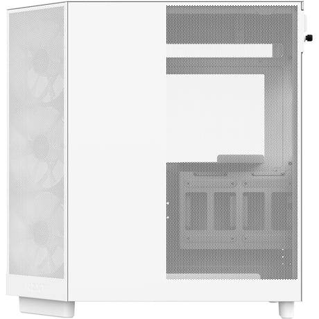Obudowa midi tower Nzxt h6 flow rgb (biała | 2x usb-a | 1x usb-c | rgb | szkło hartowane)