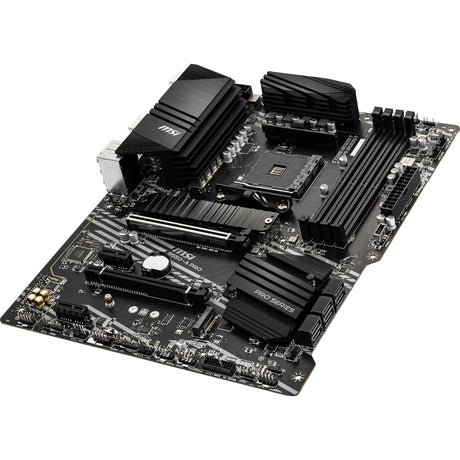 Płyta główna MSI B550-A Pro Socket AM4 (czarna, RAID, GB-LAN, dźwięk, ATX)