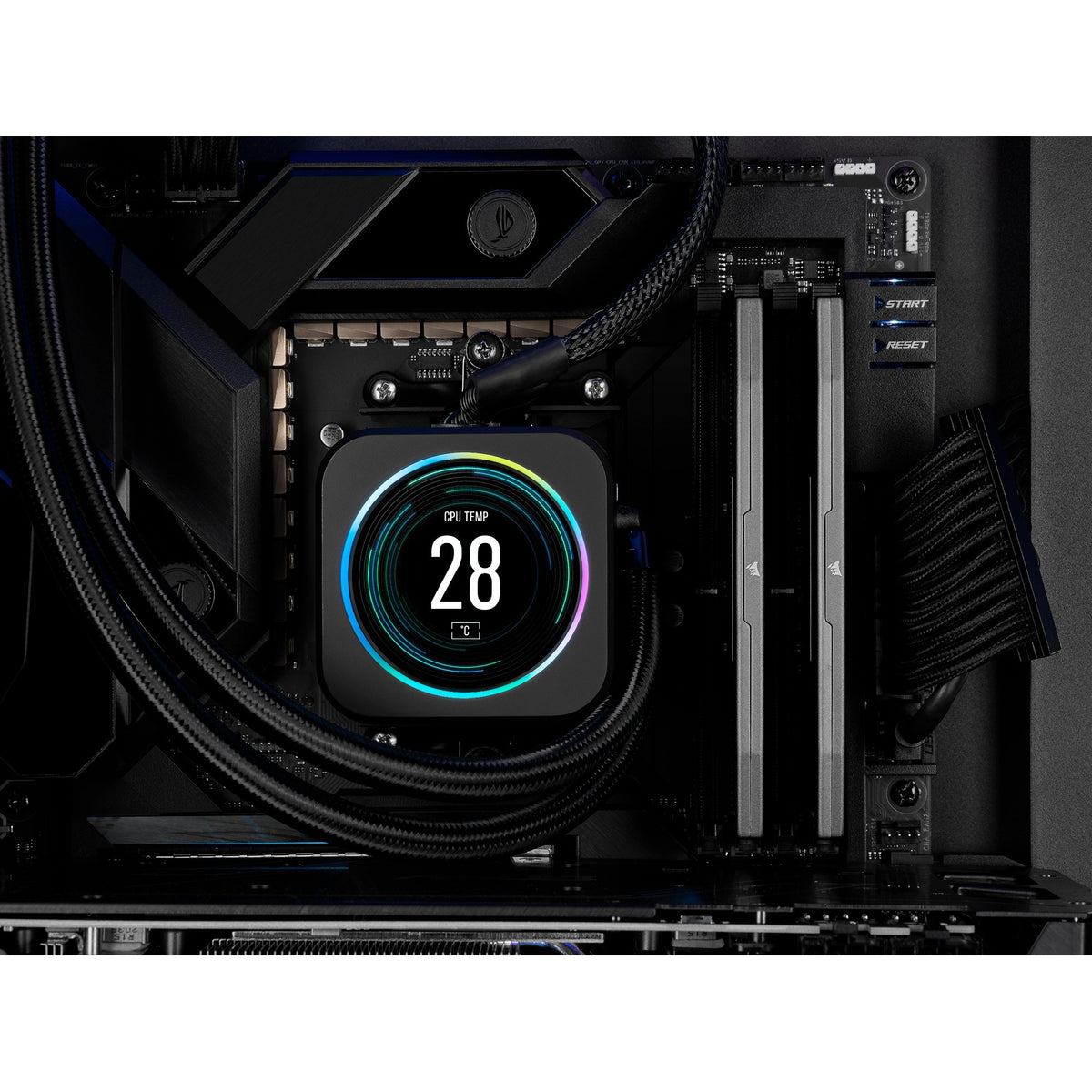 Corsair Vengeance 32 GB ddr5-6000 (2x 16 GB) RAM (szary, cmk32gx5m2b6000z30, expo)