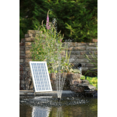 Pompa Ubbink solarmax 2500 (czarna, z panelem słonecznym, pompą)