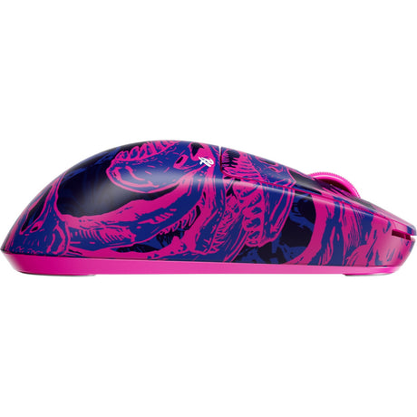 Mini bezprzewodowa mysz do gier Pulsar x2 v3 - edycja prx (liliowa, 32000 dpi)