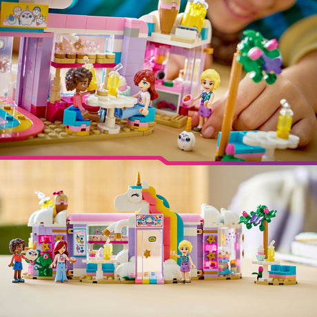 Lego Friends 42684 Wymarzona kawiarnia z jednorożcem