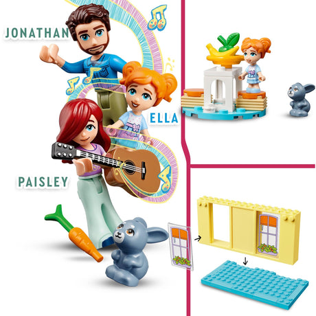Lego friends - zabawka do budowy domu Paisleya (41724)
