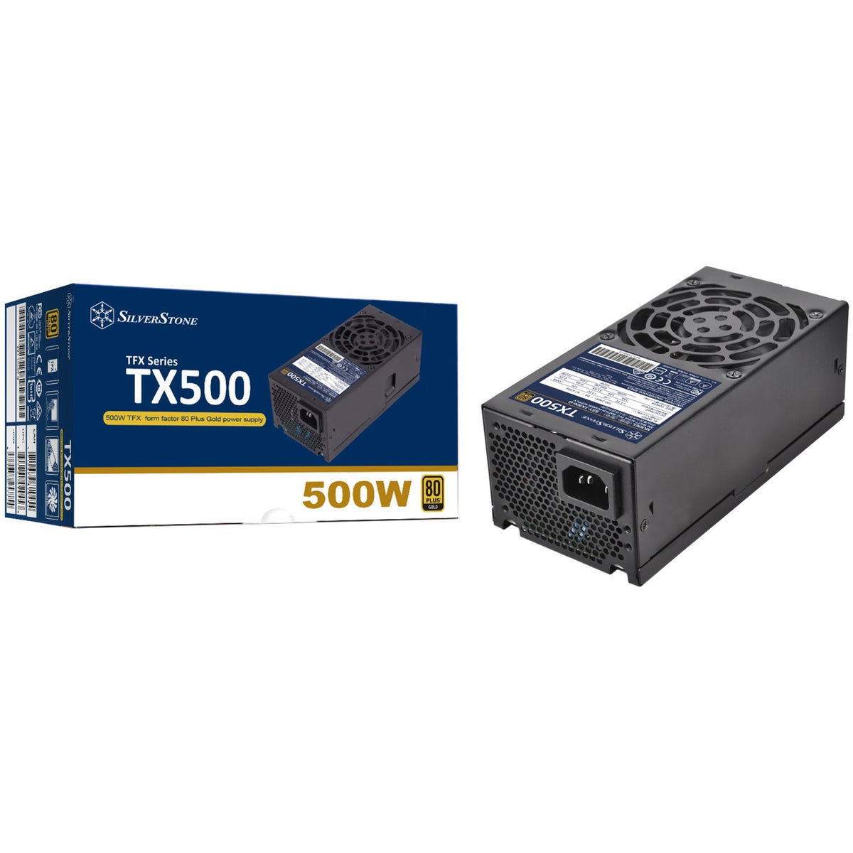 Zasilacz Silverstone sst-tx500-g 500 W (czarny, 2x pcie)