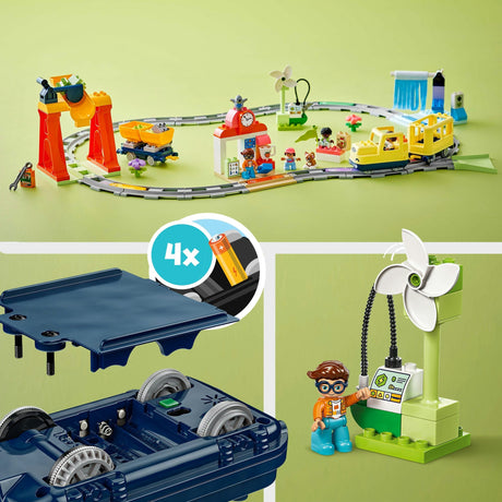 Lego Duplo Town 10428 duży interaktywny pociąg sąsiedzki