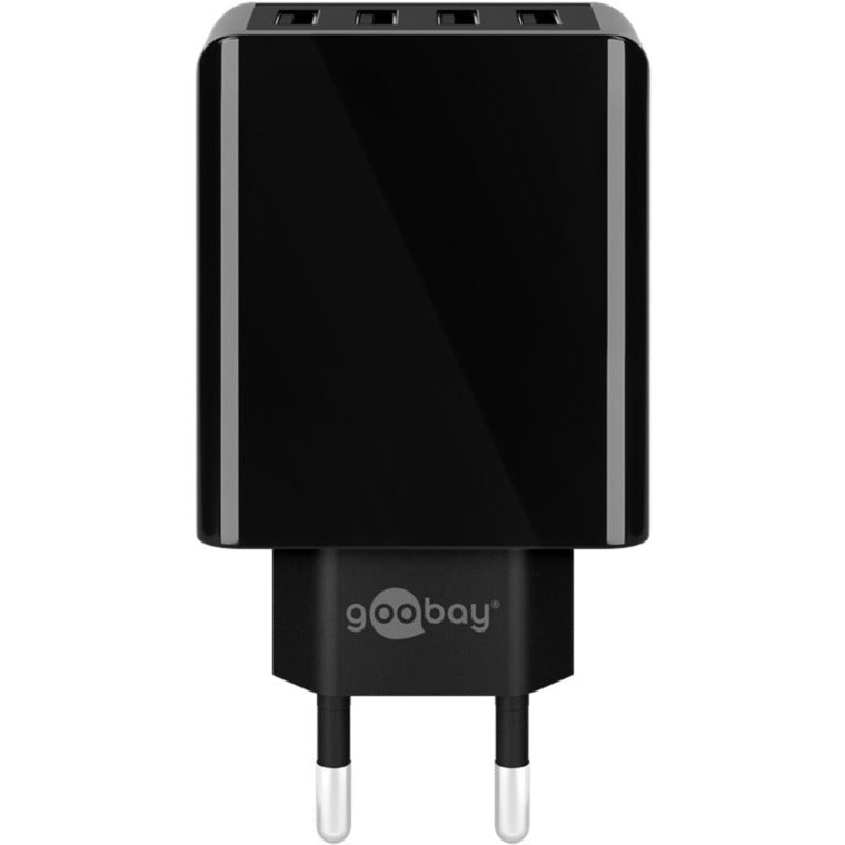 Goobay 4-kierunkowa ładowarka USB (30 W) (czarna)