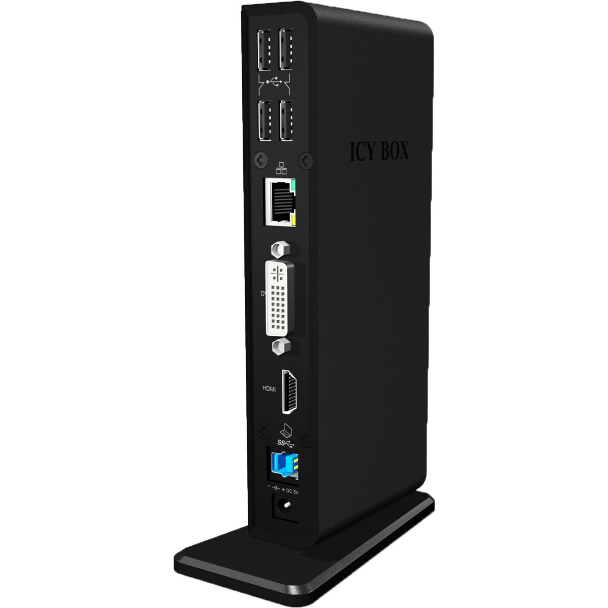 Stacja dokująca Icy Box ib-dk2241ac (czarna)