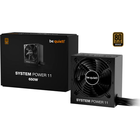 Bądź cicho! moc systemu 11 650 W zasilacz (czarny, 1x 12vhpwr, 2x pcie)