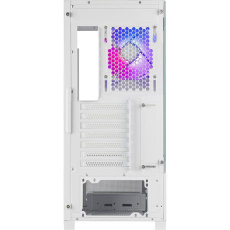 Obudowa mini tower Silverstone lucid 05 (biała | 2x USB-A | 1x USB-C | RGB | szkło hartowane)