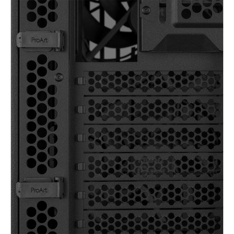 Asus proart pa401 - obudowa midi tower z panelem ze szkła hartowanego (czarny | 2x USB-A | 1x USB-C | szkło hartowane)
