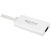 Delock Adapter VGA + audio > HDMI (biały, 0,25 m)
