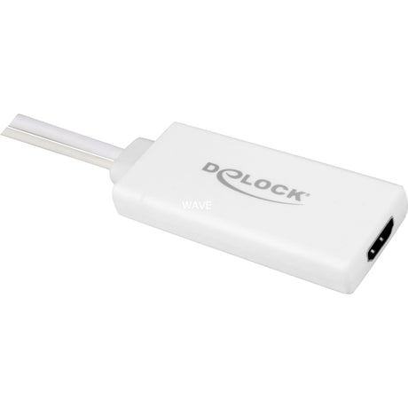 Delock Adapter VGA + audio > HDMI (biały, 0,25 m)