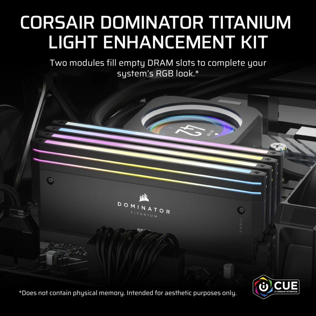 Pamięć robocza Corsair (czarna, cmplekit2)