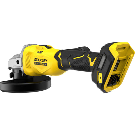Szlifierka kątowa Stanley Fatmax v20 18 V 125 mm (czarno-żółta, akumulator i ładowarka nie wchodzą w skład zestawu)