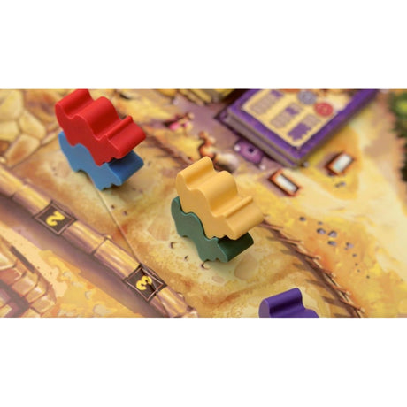 Asmodee Eggertspiele Camel Up - gra planszowa Wyścig wielbłądów - nowe wydanie z palmą 3D