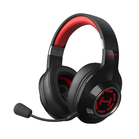 Bezprzewodowy zestaw słuchawkowy do gier 7.1 Edifier G2 S Nauszny zestaw słuchawkowy do gier (czarny czerwony, RGB, Bluetooth 2,4 GHz USB)