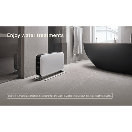 Grzejnik konwektorowy Mill Wi-Fi co1500maxwifi3 (biały czarny, 1500 watów, Wi-Fi + kontrola aplikacji)