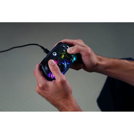 Turtle beach afterglow ignite bekabelde rgb-gamingcontroller - time machine (zwart, xbox series x|s, xbox one, pc)