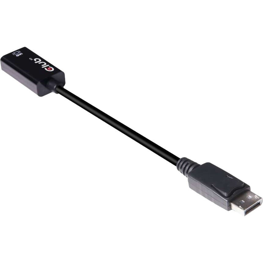 Aktywny adapter Club 3D DisplayPort 1.4 > HDMI 2.0B HDR (czarny)
