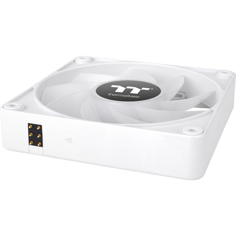 Thermaltake ct120 ex Reverse argb Sync wentylator chłodzący komputer śnieg (pakiet 3 wentylatorów) wentylatory do obudowy (białe, 3 sztuki, 120 x 120 x 25 mm, pwm)