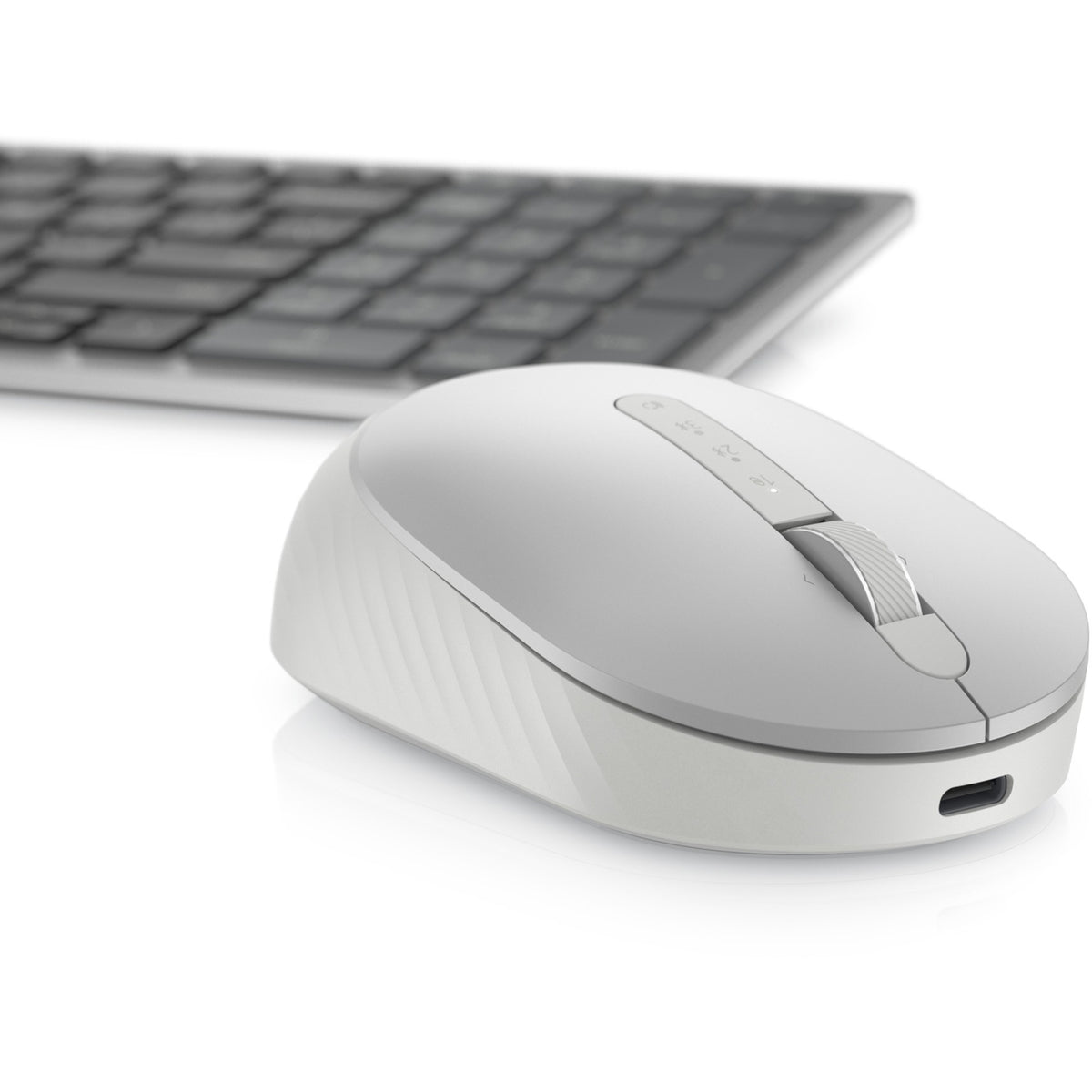 Kompaktowa mysz Dell Pro Premium — ms7421w (srebrno-biała, 1000–4000 dpi)