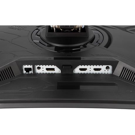 Zakrzywiony monitor do gier Asus rog strix xg27aqv 27 (czarny, 2x HDMI, 1x port wyświetlacza, 170 Hz)