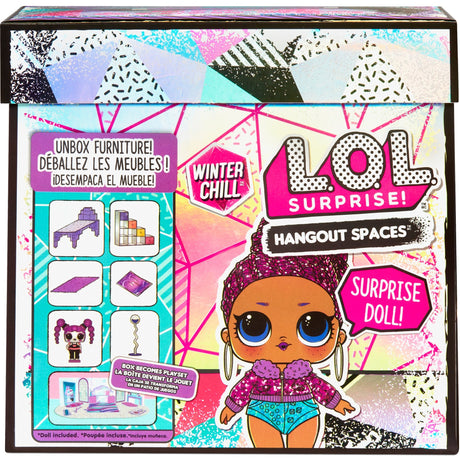 Mga rozrywka lol niespodzianka! Miejsca do spędzania zimowego relaksu - styl 2 pop
