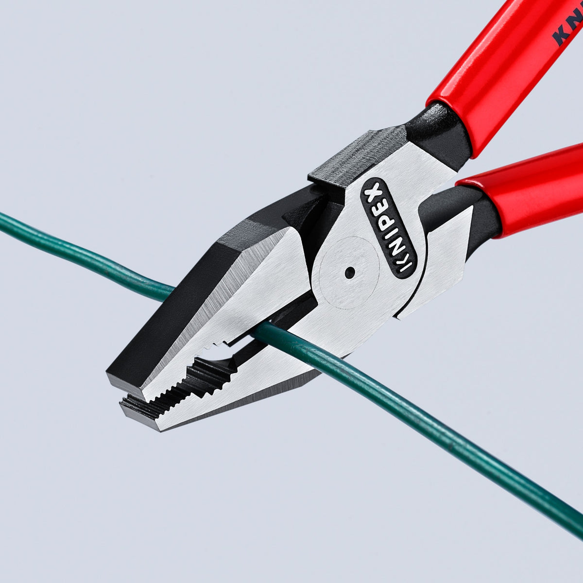 Szczypce uniwersalne Knipex Power 200 mm Szczypce uniwersalne (czerwone)