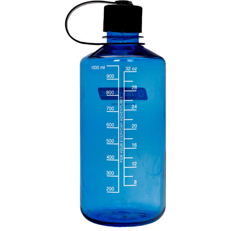 Butelka do picia Nalgene „wąskie usta” 1 litr, 32 uncje (przezroczysty niebieski)