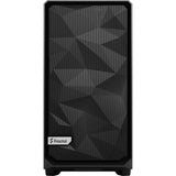Konstrukcja fraktalna meshify 2 obudowa midi tower (czarna | 2x USB-A | 1x USB-C)
