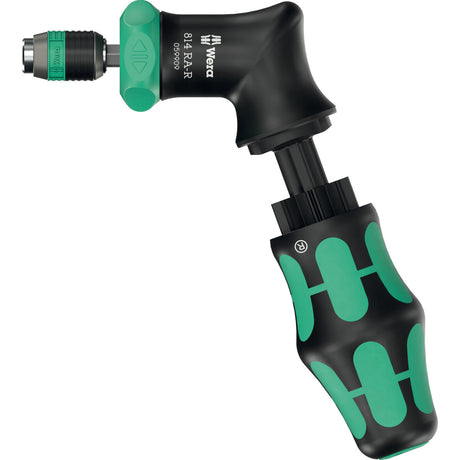 Pistolet kompaktowy Wera kraftform ra -r 2, 13-częściowy zestaw bitów (czarno-zielony)
