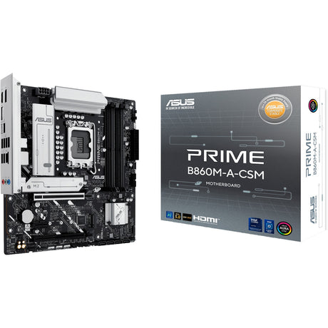 Płyta główna Asus Prime B860m-a-csm z gniazdem 1851 (raid, 2,5 Gb-lan, dźwięk, µatx)