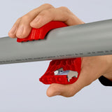 Obcinak do rur Knipex bix 90 22 10 bk (czerwony niebieski)