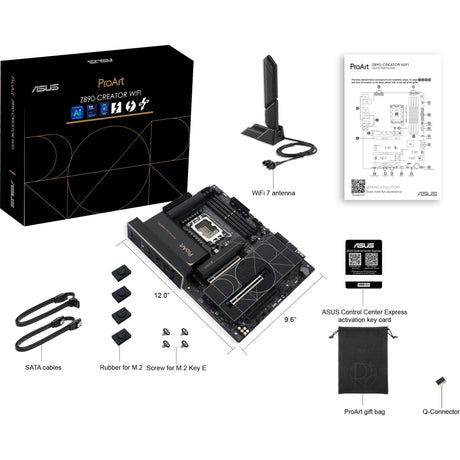 Płyta główna Asus ProArt Z890-Creator WiFi Socket 1851 (RAID, 2,5 GB-LAN, 10 GB-LAN, Wi-Fi 7, BT, dźwięk, ATX)