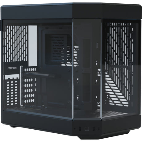 Obudowa midi tower Hyte Y60 (czarna | 3x USB-A | szkło hartowane)