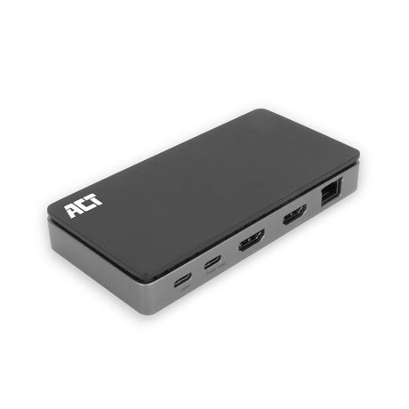 Stacja dokująca Act Connectivity USB-C 4K MST (czarno-szara)