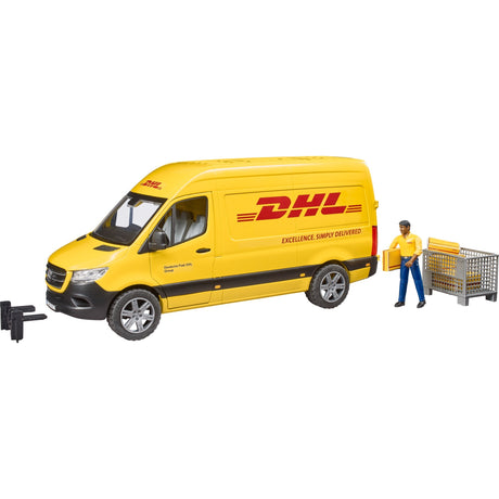 Bruder MB Sprinter DHL z kierowcą model pojazdu (02671)
