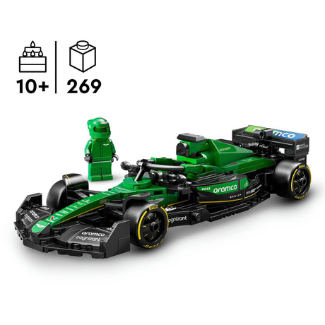 Zestaw Lego Speed Champions Aston Martin Aramco F1 AMR24 Samochód wyścigowy – 77245