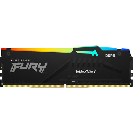 Kingston Fury Beast RGB 64 GB DDR5-5600 (2x 32 GB) RAM (czarny, KF556C40BB2AK2-64, XMP 3.0, Expo)
