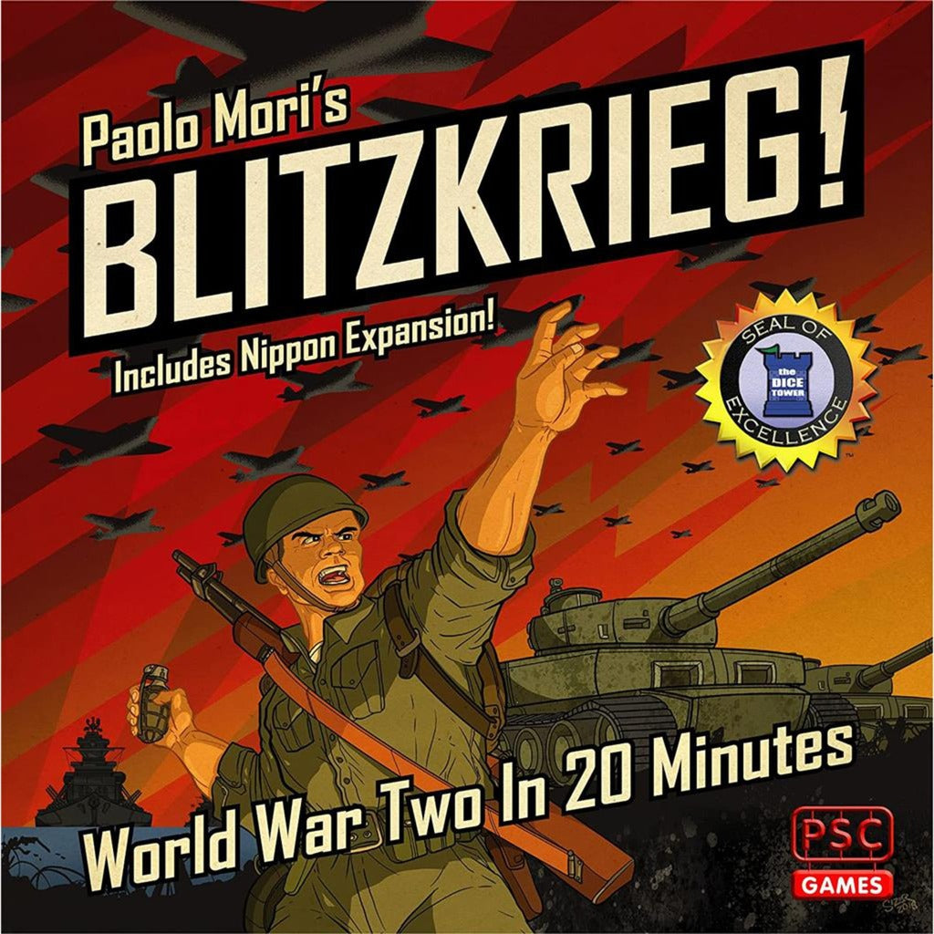 Europejska sieć graczy Blitzkrieg! gra planszowa (angielski, 1 - 2 graczy, 20 - 45 minut, od 14 lat)