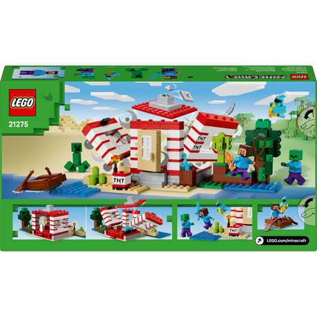 Lego® Minecraft® Dom w dżungli TNT, zestaw gier wideo – 21275
