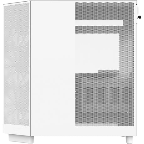 Obudowa midi tower Nzxt h6 flow (biała | 2x USB-A | 1x USB-C | szkło hartowane)