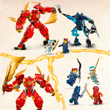 Lego Ninjago 71808 Mech ognia żywiołaka Kais